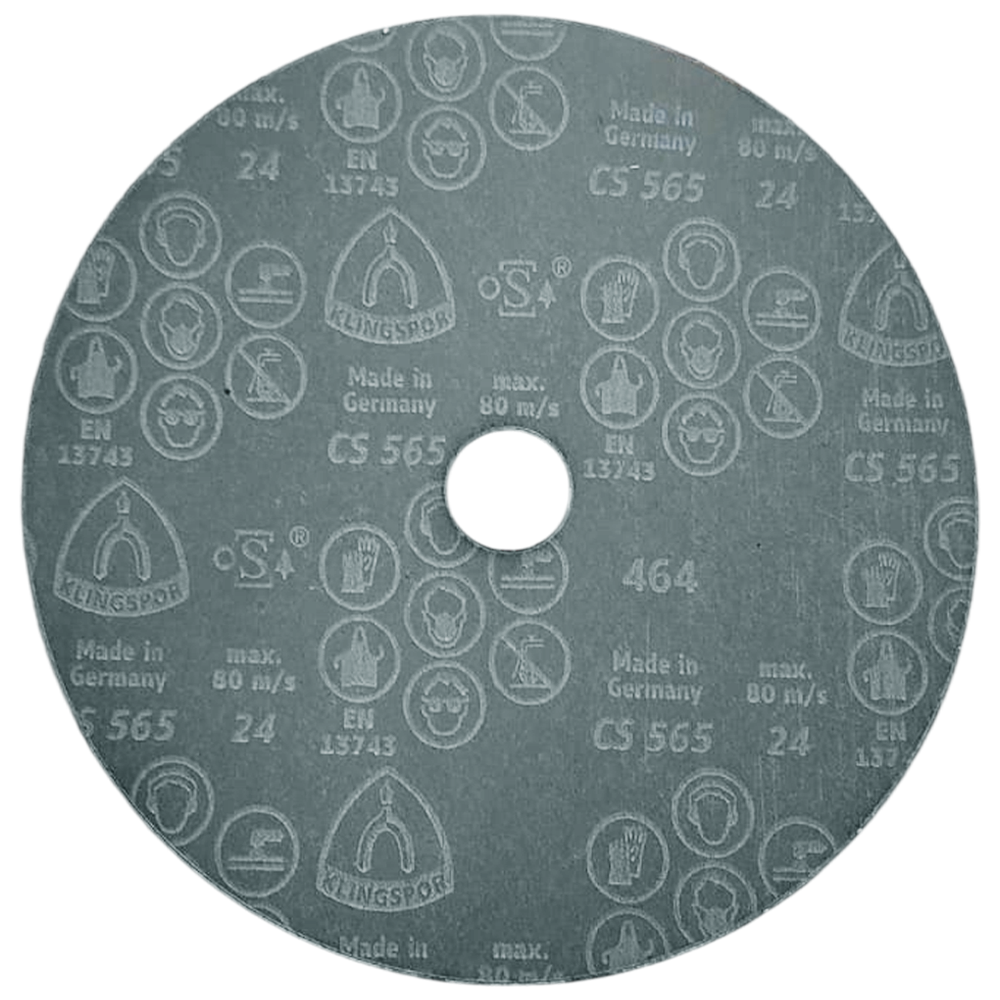 DISCO DE LIXA KLINGSPOR 93410 CS565 180X22 G24