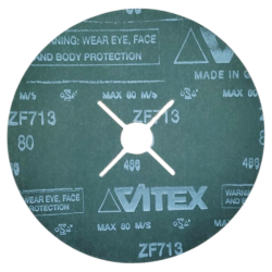 DISCO DE LIXA METABO 622995000 ZIRCONIO VERDE ZF713 486 VSM VITEX 180X22 G80