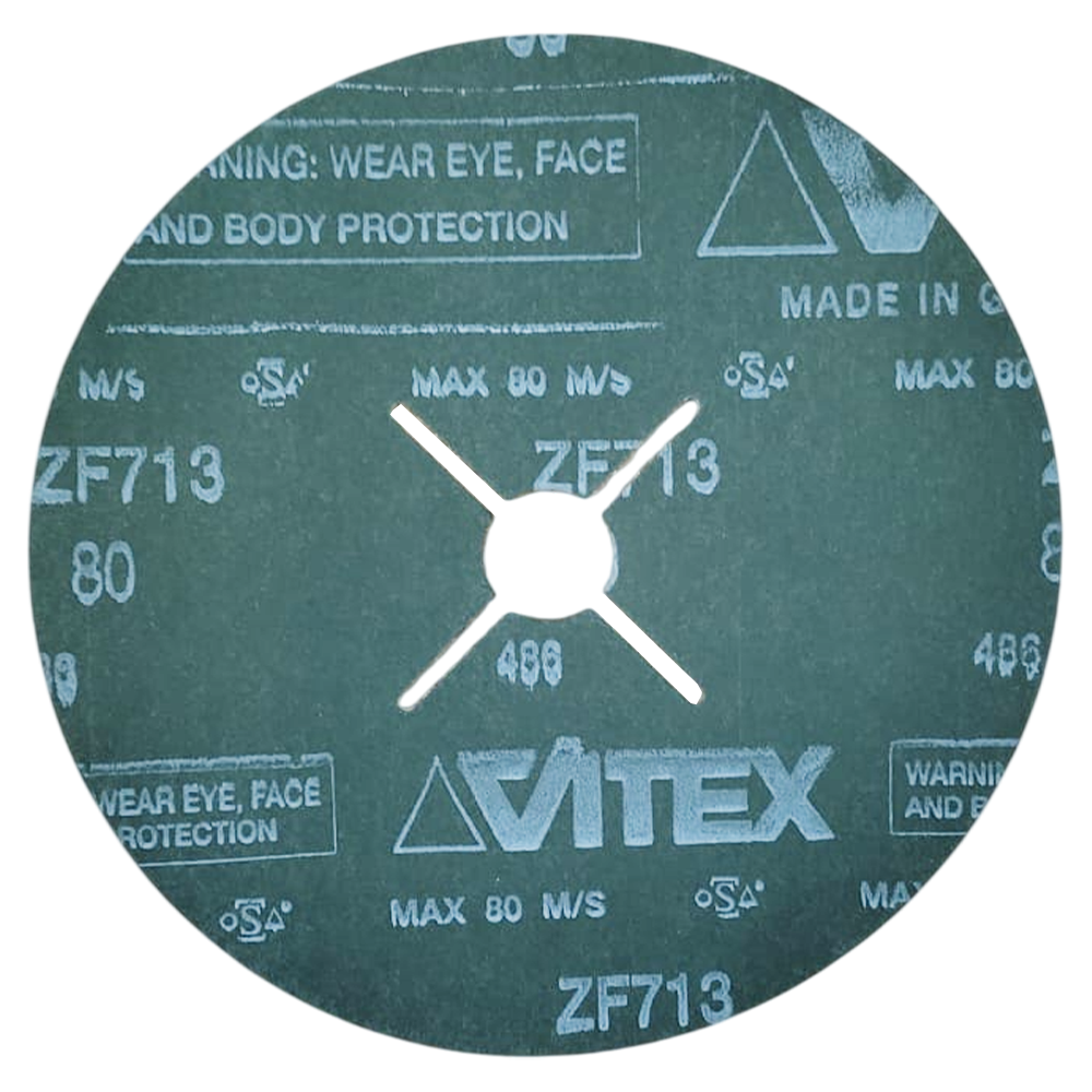 DISCO DE LIXA METABO 622995000 ZIRCONIO VERDE ZF713 486 VSM VITEX 180X22 G80