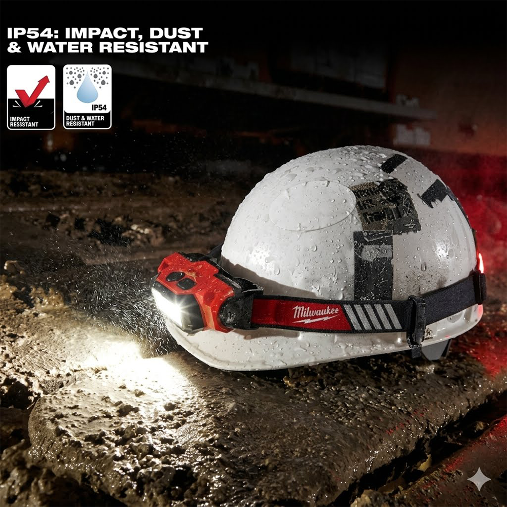 LANTERNA DE CABEÇA LED - USB 600 LUMENS MILWAUKEE 2116-21 - Imagem 3