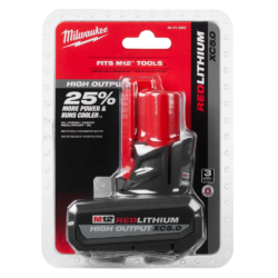 BATERIA DE 12V DE ÍONS DE LÍTIO 5.0AH XC M12 MILWAUKEE 48-11-2450