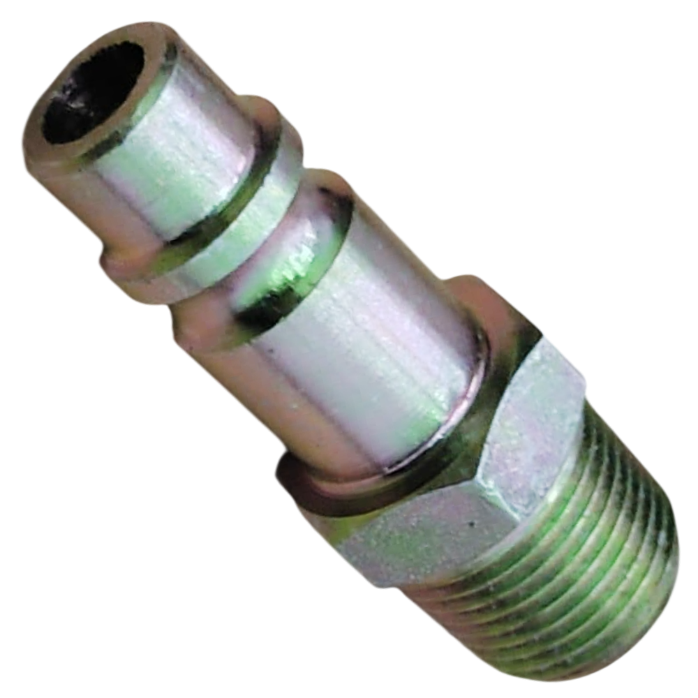 PINO CONECTOR PARA ENGATE RAPIDO 1/2" COM ROSCA MACHO 1/2" LUBEFER LUB-2021 - Imagem 2