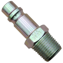 PINO CONECTOR PARA ENGATE RAPIDO 1/2" COM ROSCA MACHO 1/2" LUBEFER LUB-2021