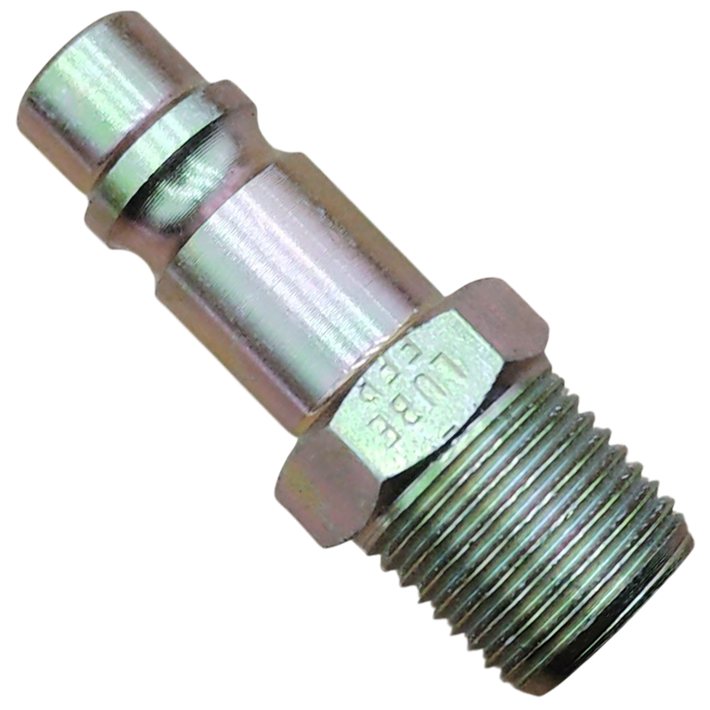 PINO CONECTOR PARA ENGATE RAPIDO 1/2" COM ROSCA MACHO 1/2" LUBEFER LUB-2021