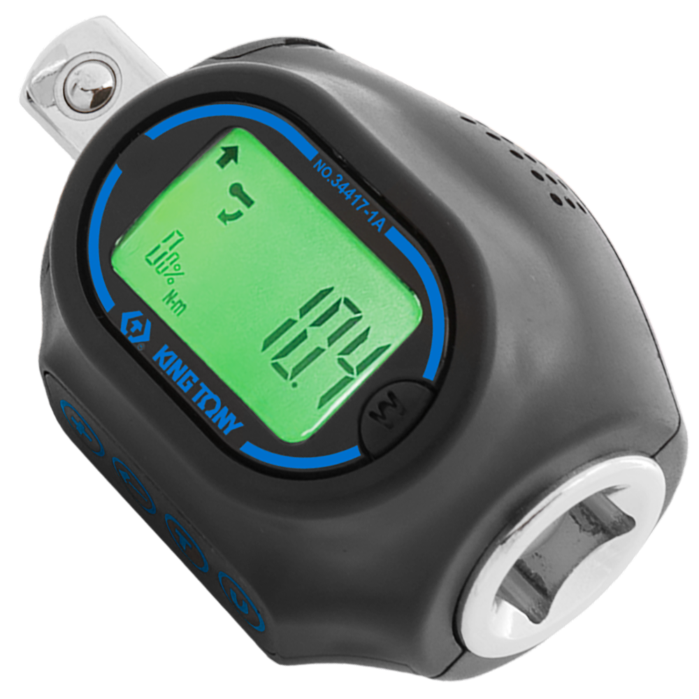 TORQUIMETRO DIGITAL DE 1/2 PARA FAIXA DE TORQUE DE 40 A 200NM COM INDICACAO DE ANGULO 360 KINGTONY 34417-1A - Imagem 2