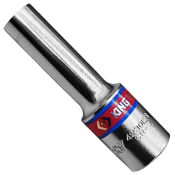 SOQUETE ESTRIADO LONGO KINGTONY 423012S 3/8X1/2