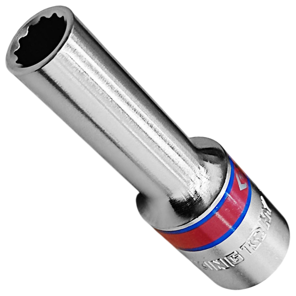 SOQUETE ESTRIADO LONGO KINGTONY 423012S 3/8X1/2 - Imagem 2