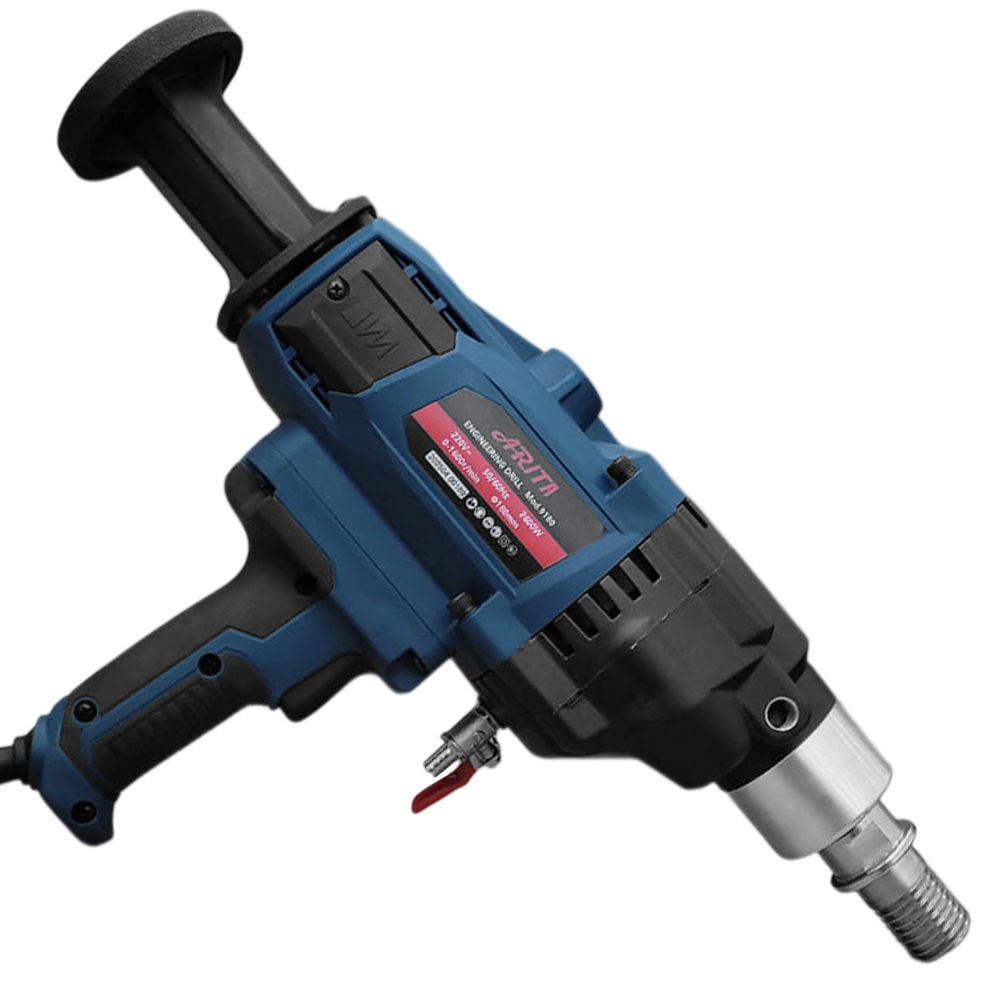 PERFURATRIZ MANUAL DIAMANTADA ARITA 9180 2600W 220V 0-1600RPM ROSCA 1.1/4" - CAPACIDADE 180MM - Imagem 2