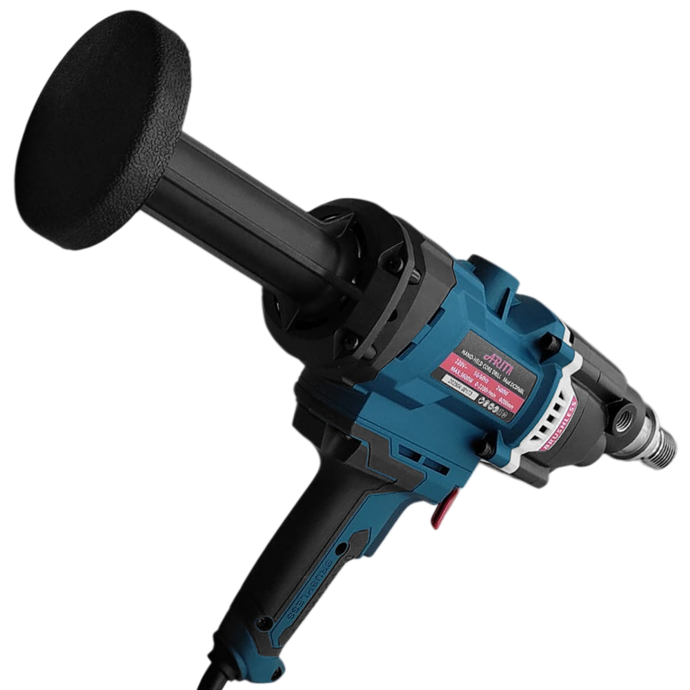 PERFURATRIZ MANUAL DIAMANTADA ARITA DCD06BL 2400W 220V 0-2200RPM ROSCA 1.1/4" BRUSHLESS - CAPACIDADE 200MM - Imagem 4