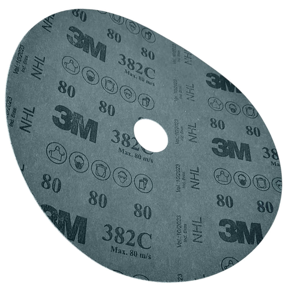 DISCO DE LIXA 3M HB004586903 382C 180X22 G80 - Imagem 3