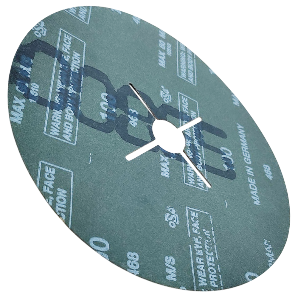 DISCO DE LIXA METABO 622996000 ZIRCONIO 180X22 G100 - Imagem 3