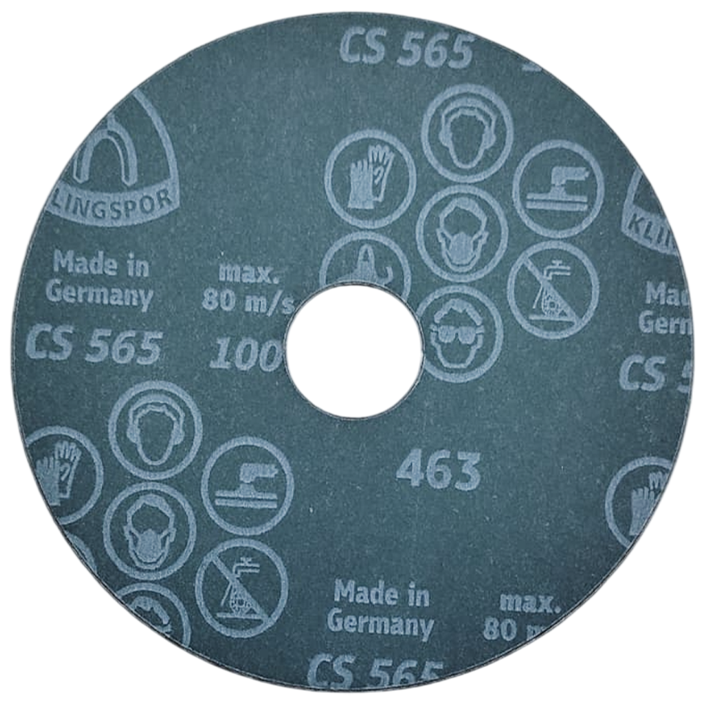 DISCO DE LIXA KLINGSPOR 204607 CS565 115X22 G100