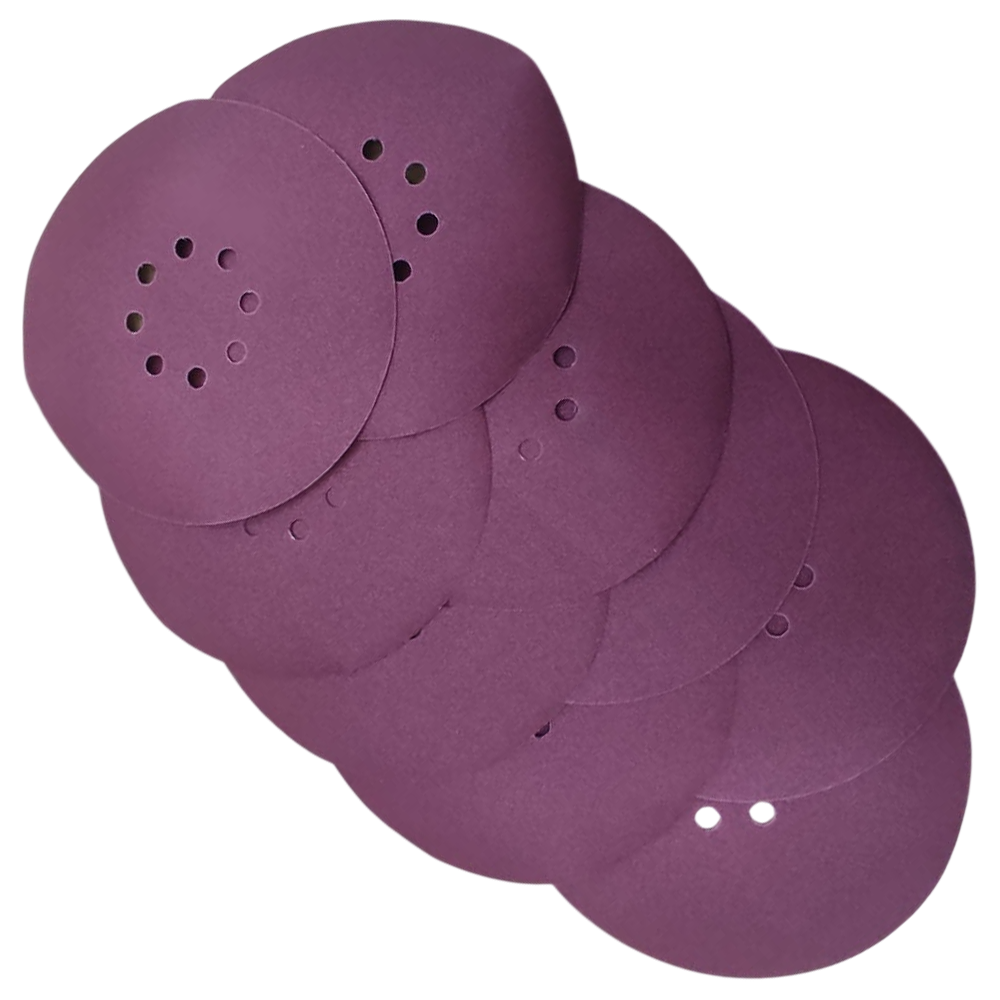 DISCO DE LIXA COM VELCRO 225MM (9") A257 G120 PARA LIXADEIRA DE TETO NORTON 78072701519 - CAIXA COM 10 UNIDADE - Imagem 4