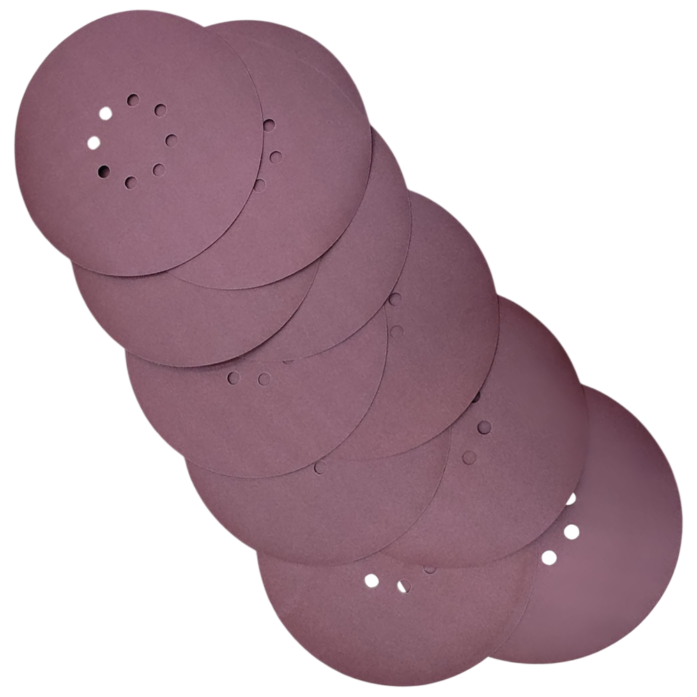 DISCO DE LIXA COM VELCRO 225MM (9") A257 G220 PARA LIXADEIRA DE TETO NORTON 78072701522 - CAIXA COM 10 UNIDADE - Imagem 4