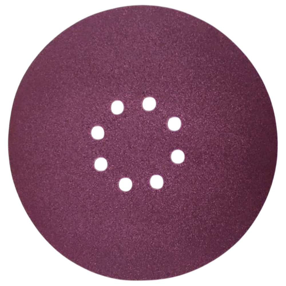DISCO DE LIXA COM VELCRO 225MM (9") A257 G80 PARA LIXADEIRA DE TETO NORTON 78072701517 - CAIXA COM 10 UNIDADE - Imagem 2