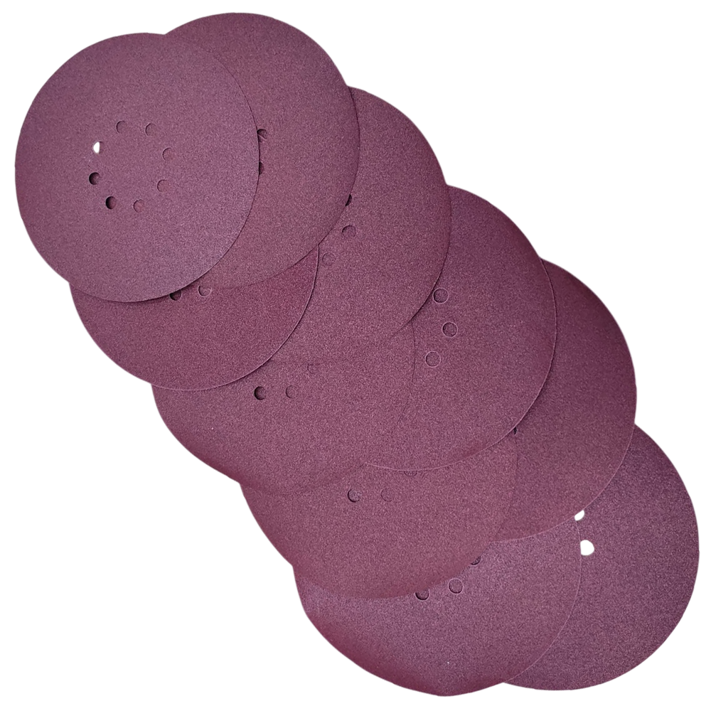 DISCO DE LIXA COM VELCRO 225MM (9") A257 G80 PARA LIXADEIRA DE TETO NORTON 78072701517 - CAIXA COM 10 UNIDADE - Imagem 4