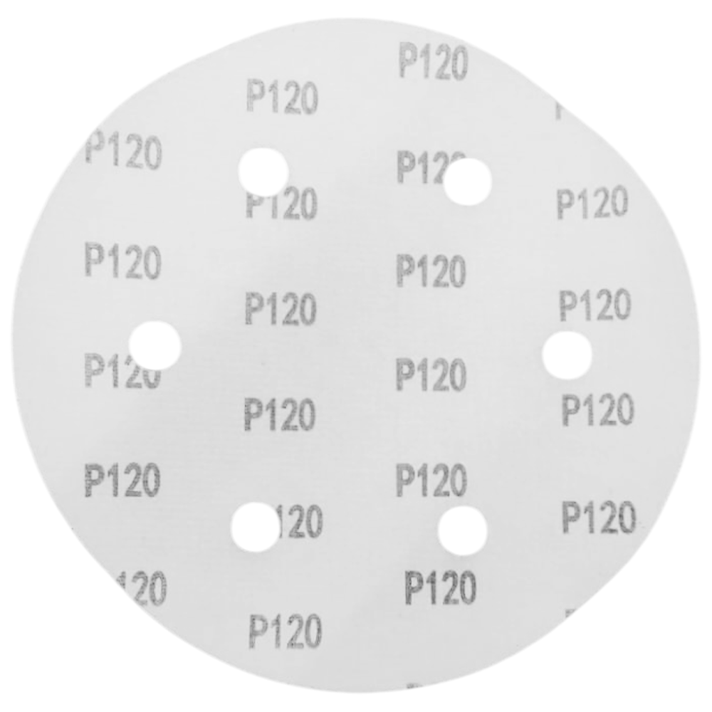 DISCO DE LIXA COM VELCRO 225MM COM 10 UNIDADE GRÃO 120 MENEGOTTI 29113785 PARA LIXADEIRA MLP710H/MLP750 LED - Imagem 2
