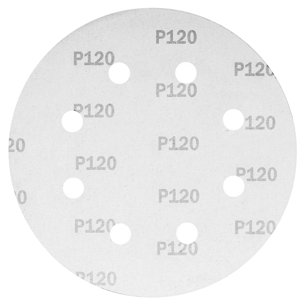 DISCO DE LIXA COM VELCRO 180MM COM 10 UNIDADES GRÃO 120 VONDER 12.58.180.120 - Imagem 3