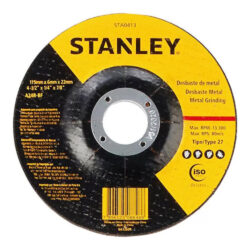 DISCO DE DESBASTE STANLEY STA0413 115X6X22.23 (4.1/2X1/4X7/8)