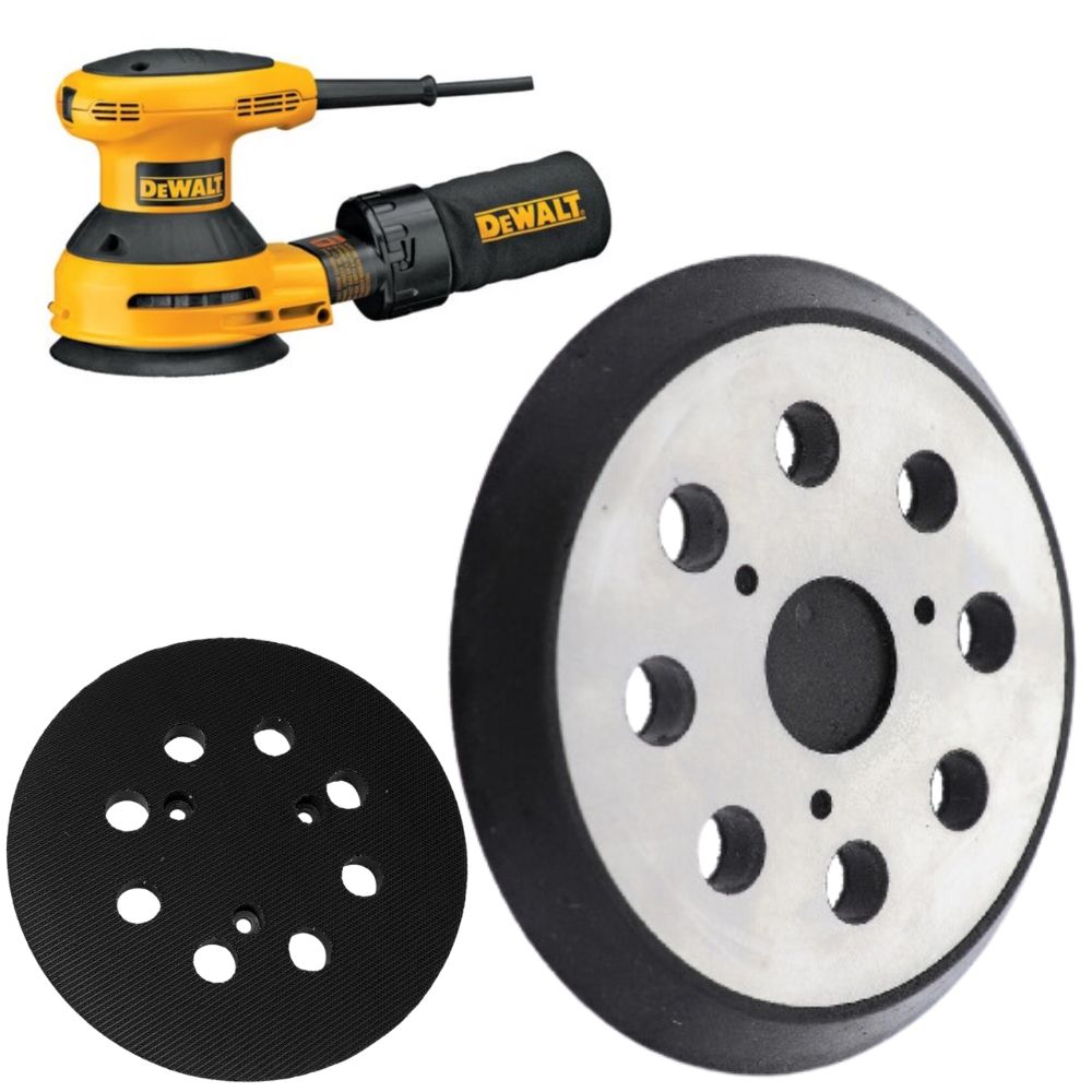 151281-08 BASE ALMOFADA C/ VELCRO P/ LIXADEIRA ROTO ORBITAL DEWALT D26451 DW421 SITE