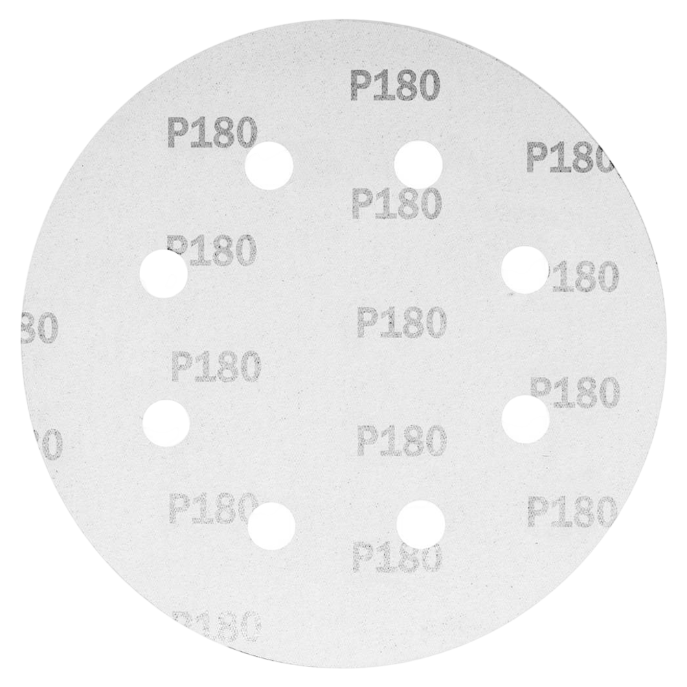 DISCO DE LIXA COM VELCRO 180MM COM 10 UNIDADES GRÃO 240 VONDER 12.58.180.240 - Imagem 2