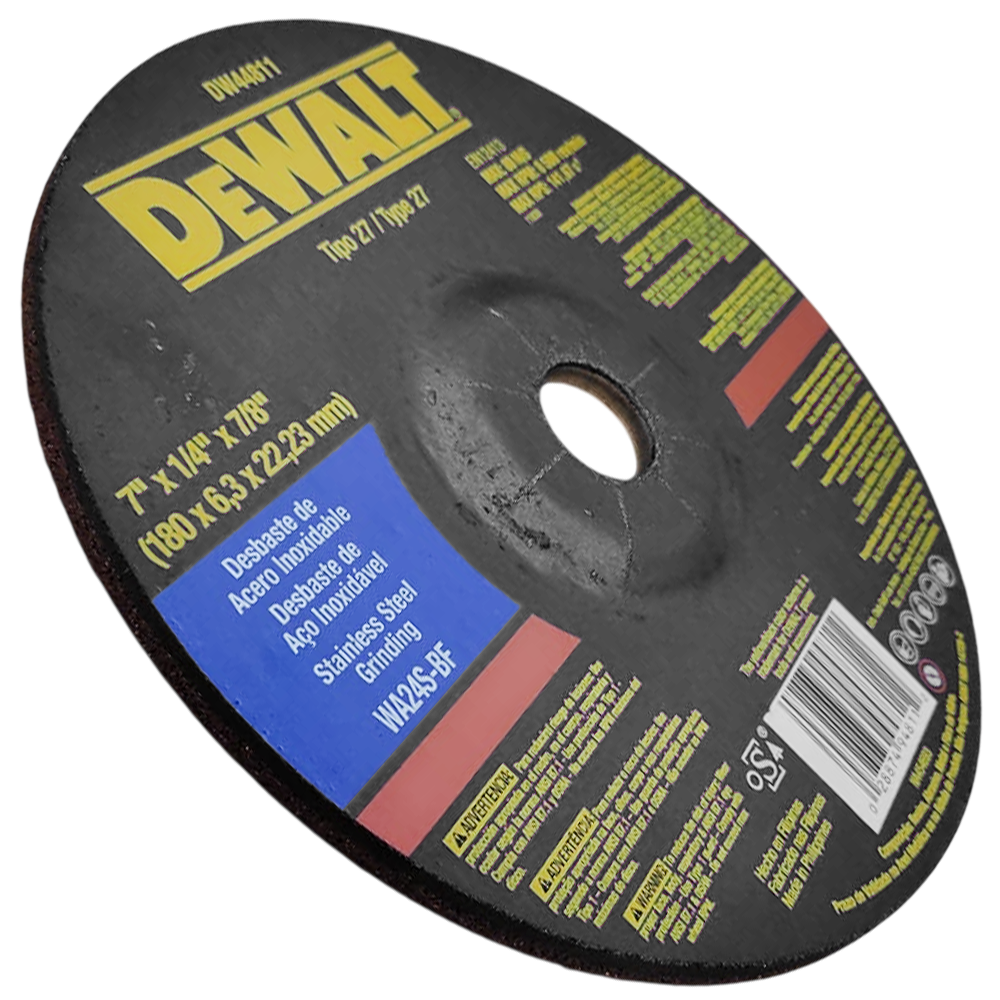 DISCO DE DESBASTE DEWALT DW44811 180X6X22.23 (7X1/4X7/8) - Imagem 3