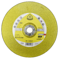 DISCO DE DESBASTE KLINGSPOR 323017 230X6X22.23 (9X1/4X7/8) A24 EXTRA
