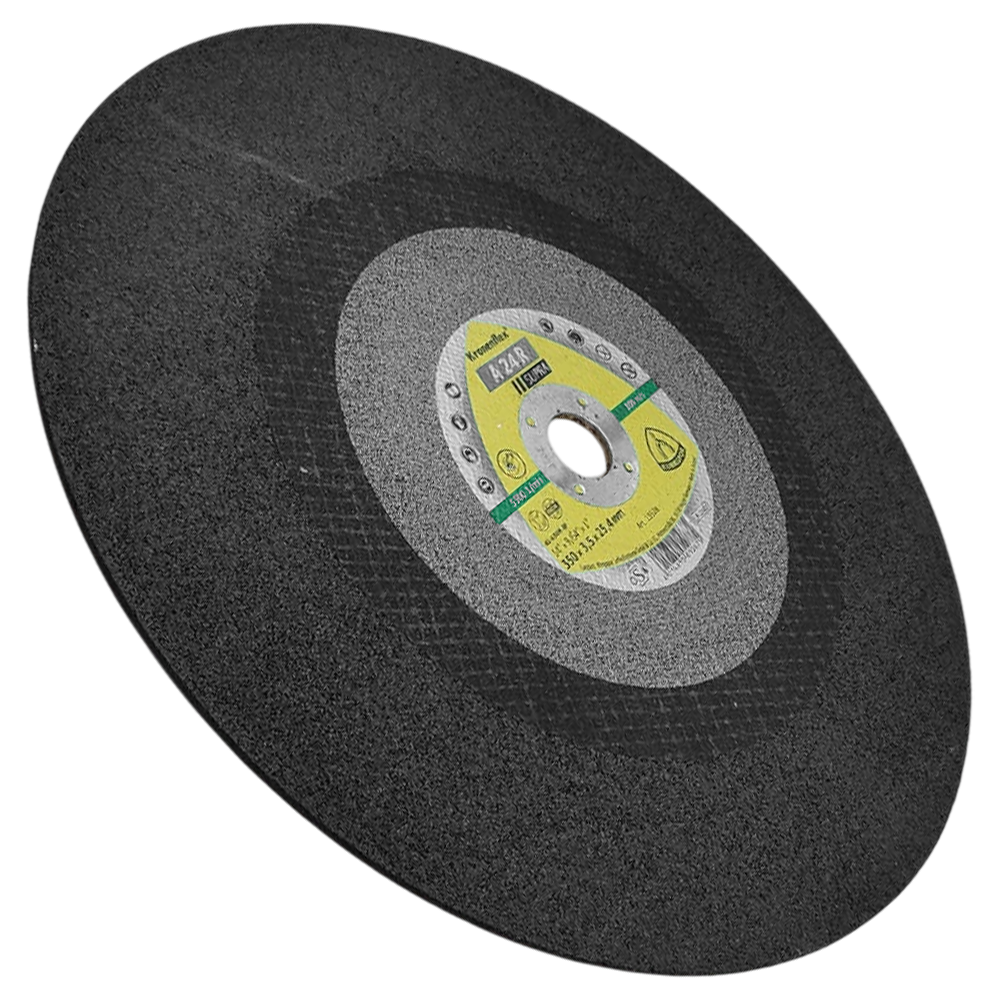 DISCO DE CORTE KLINGSPOR 13528 350X3.5X25.40 (14X9/64X1) A24R SUPRA - Imagem 3