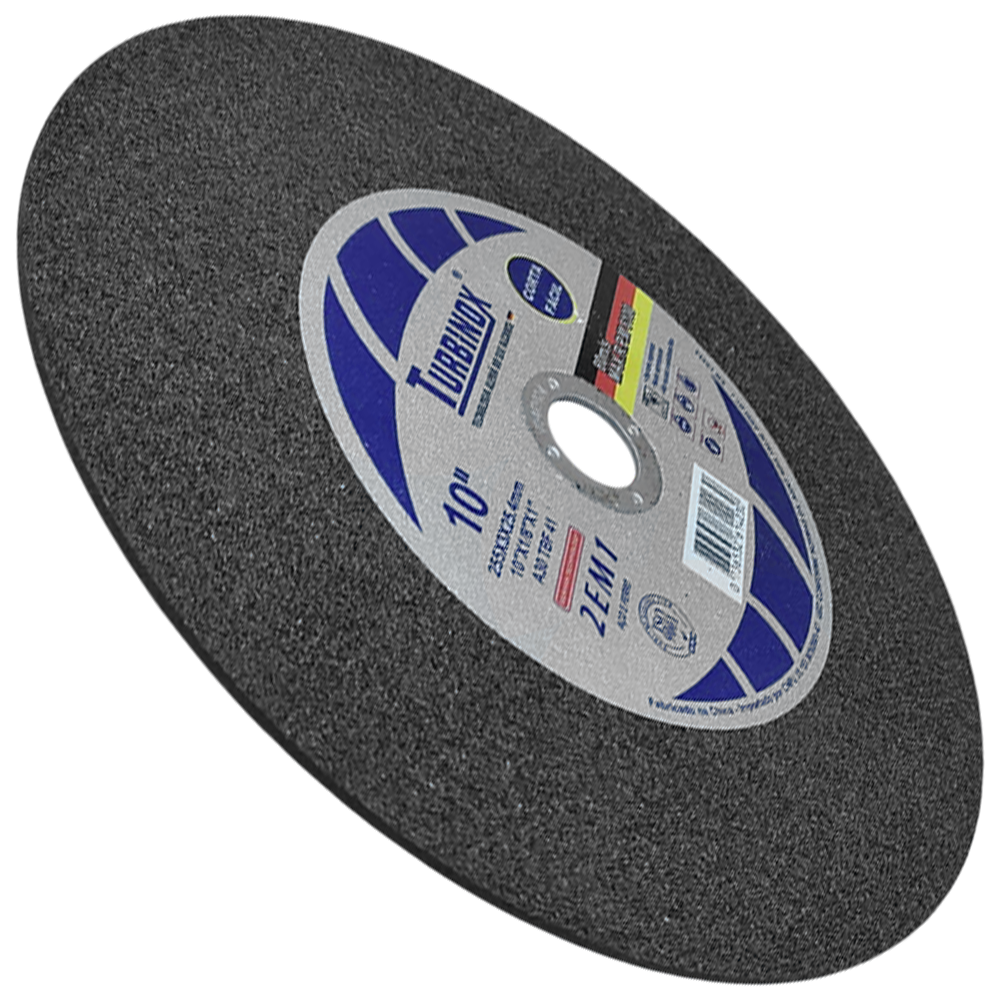 DISCO DE CORTE TURBINOX DTBX10 255X3.0X25.4 (10X1/8X1) A30 TBF 41 - Imagem 3