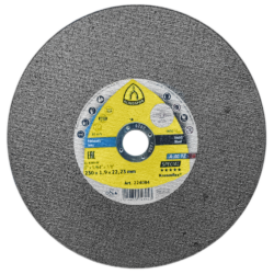 DISCO DE CORTE KLINGSPOR 224084 230X1.9X22.23 (9X5/64X7/8) A46TZ SPECIAL