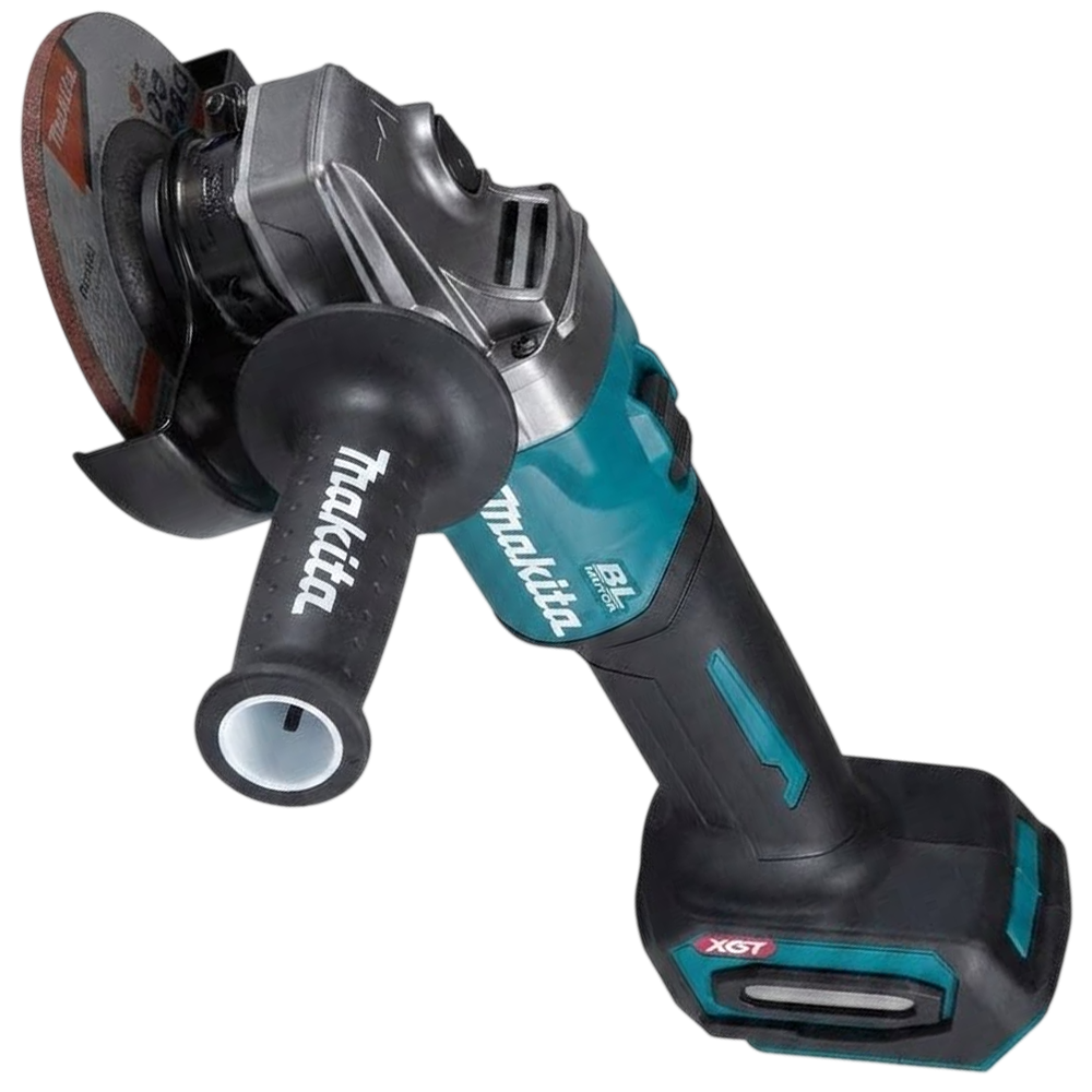 ESMERILHADEIRA ANGULAR 5" (125MM) 40V XGT BRUSHLESS MAKITA GA032GM201-MM – SOMENTE A MÁQUINA + MALETA - Imagem 2