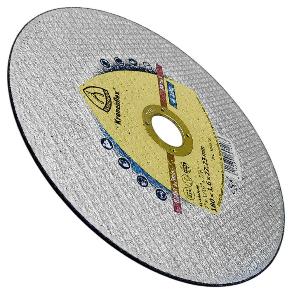 DISCO DE CORTE KLINGSPOR 384822 180X1.6X22.23 (7X1/16X7/8) EXTRA A100 - Imagem 3