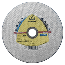 DISCO DE CORTE KLINGSPOR 384822 180X1.6X22.23 (7X1/16X7/8) EXTRA A100