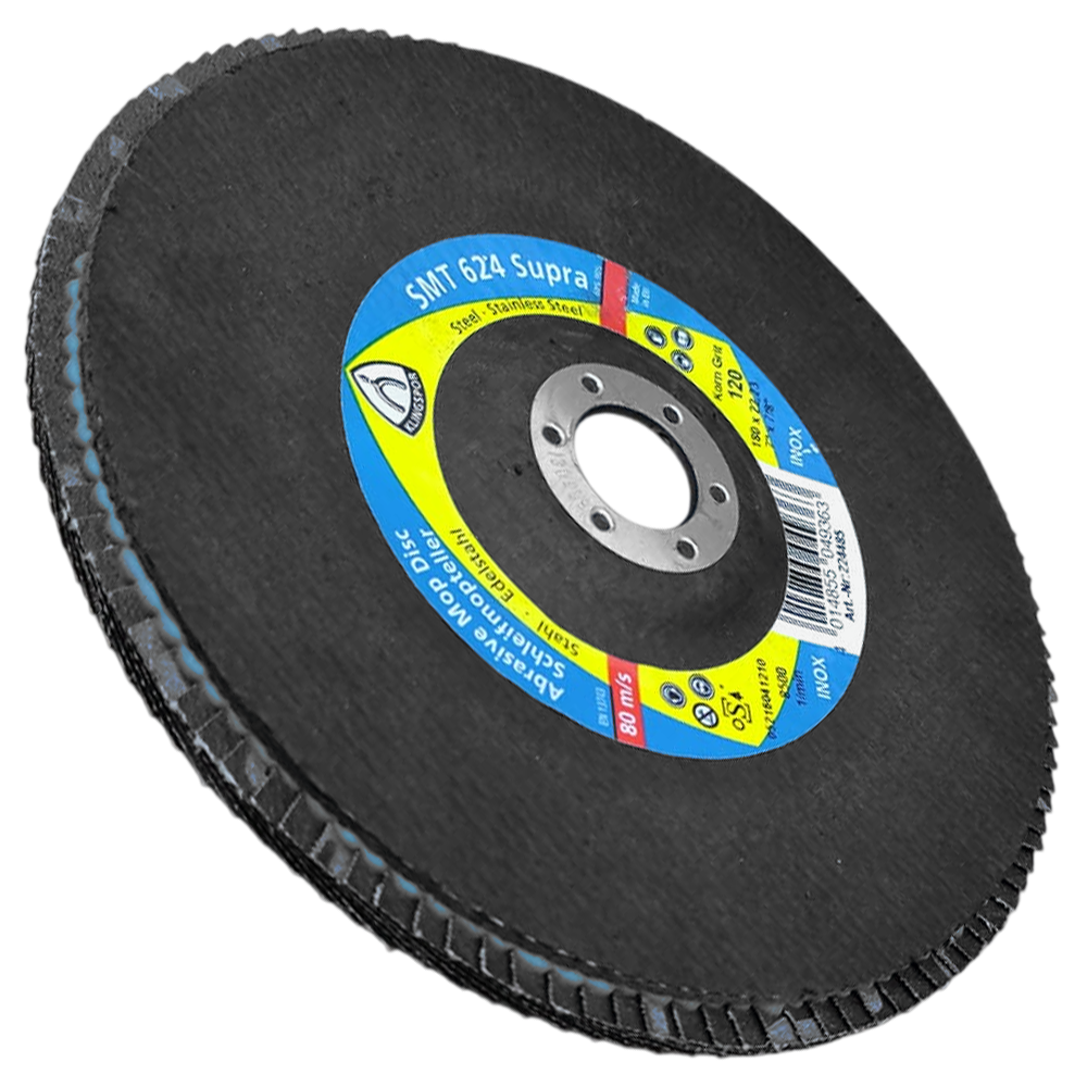 DISCO FLAP KLINGSPOR 224485 SMT624 180X22MM (7X7/8) G120 - Imagem 3