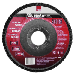 DISCO FLAP MTX 740329 115MMX22MM (4.1/2X7/8) G120