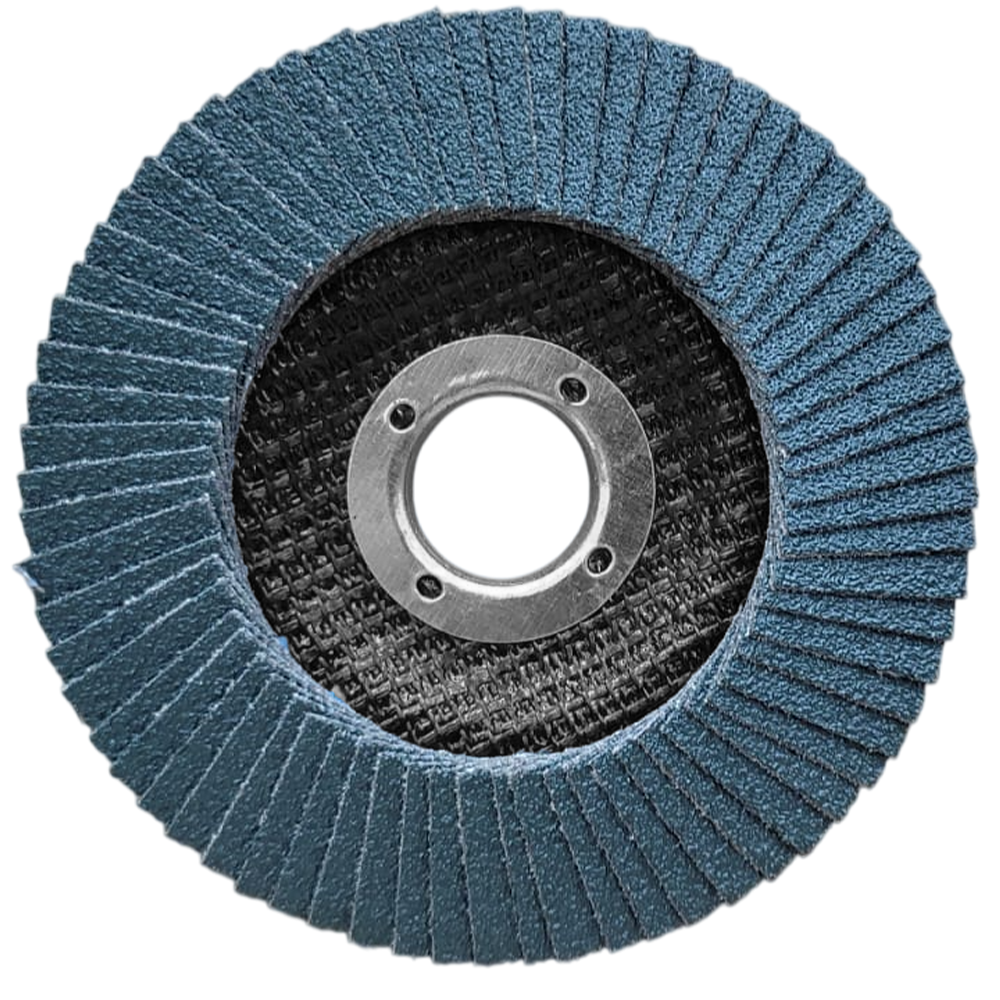 DISCO FLAP NORTON 69957320325 R822 ORIGINAL 115X22MM (4.1/2X7/8) G60 - Imagem 2