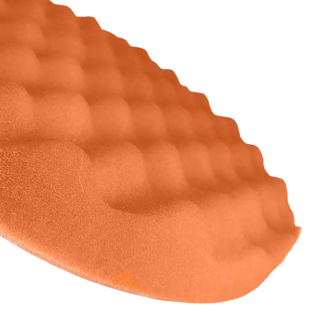 BOINA ESPUMA WAFFLE 8 LARANJA 40 NORMAL MACIA SIGMA 0752013690 - Imagem 2