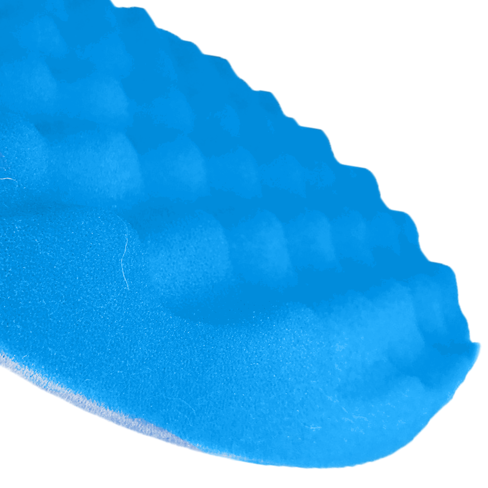 BOINA ESPUMA WAFFLE 8 AZUL 60 AGRESSIVA SIGMA 0752013689 - Imagem 3