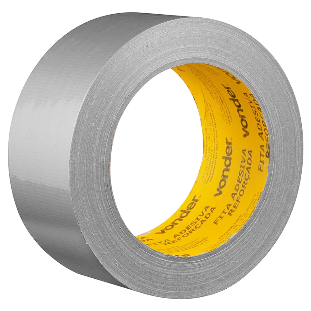 FITA ADESIVA MULTIUSO SILVER TAPE CINZA 50MMX10M VONDER 1010050010 - Imagem 2