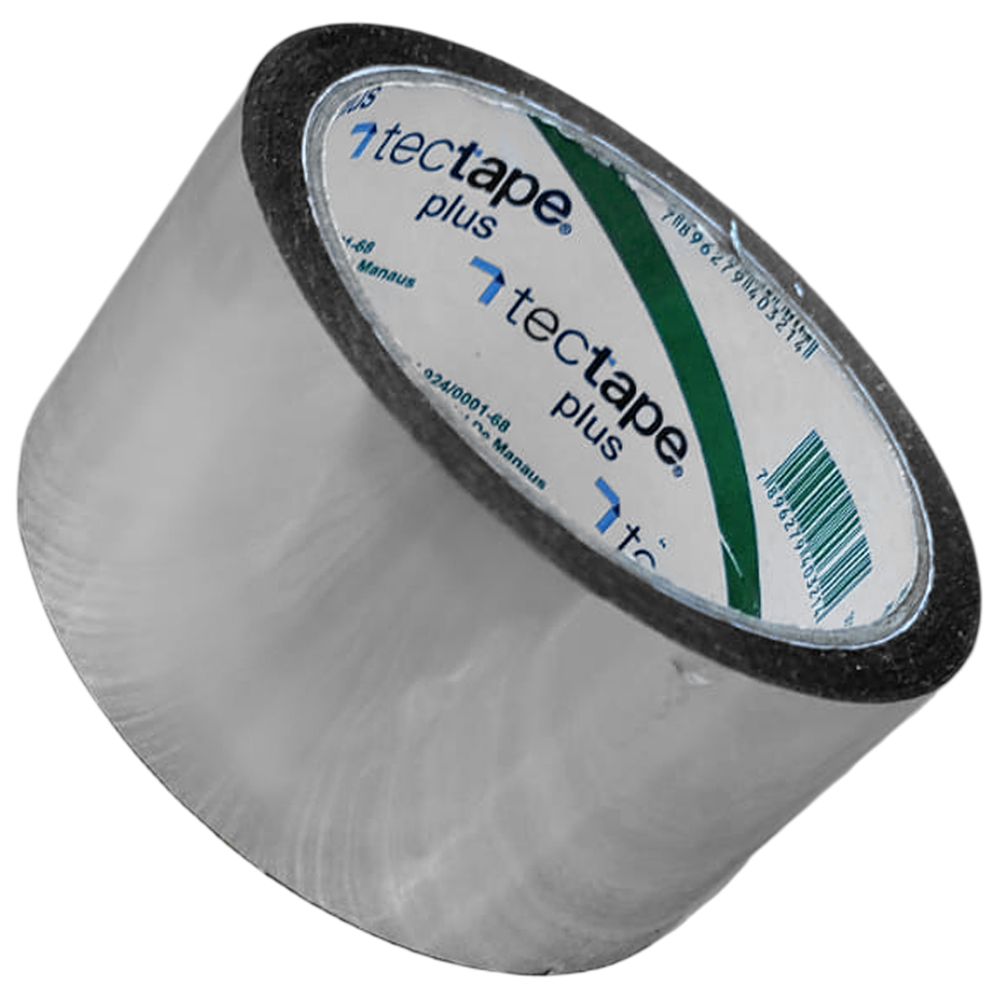 FITA ADESIVA POLIPROPILENO ALUMINIZADO 48MMX45M TECTAPE 302 - Imagem 2