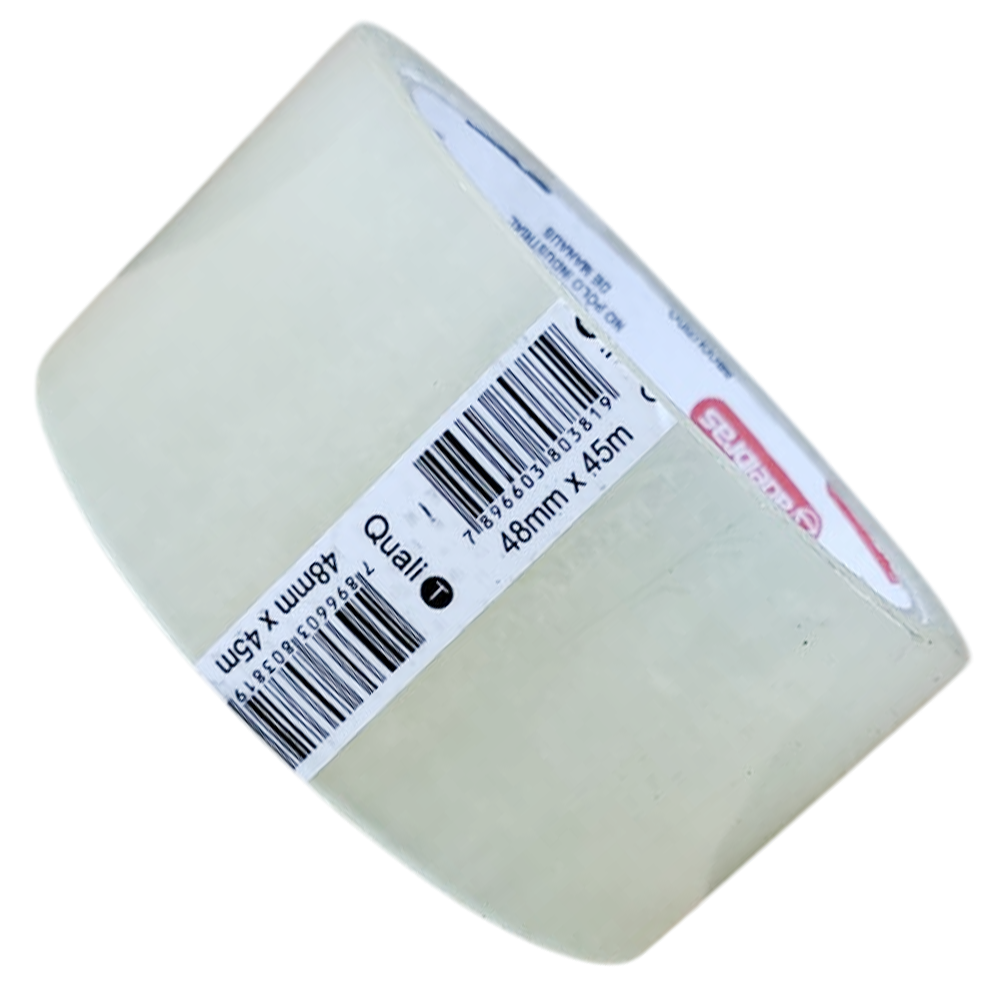 FITA PARA EMBALAGEM 48MMX45M TRANSPARENTE ADELBRAS 7896603899959 - Imagem 2