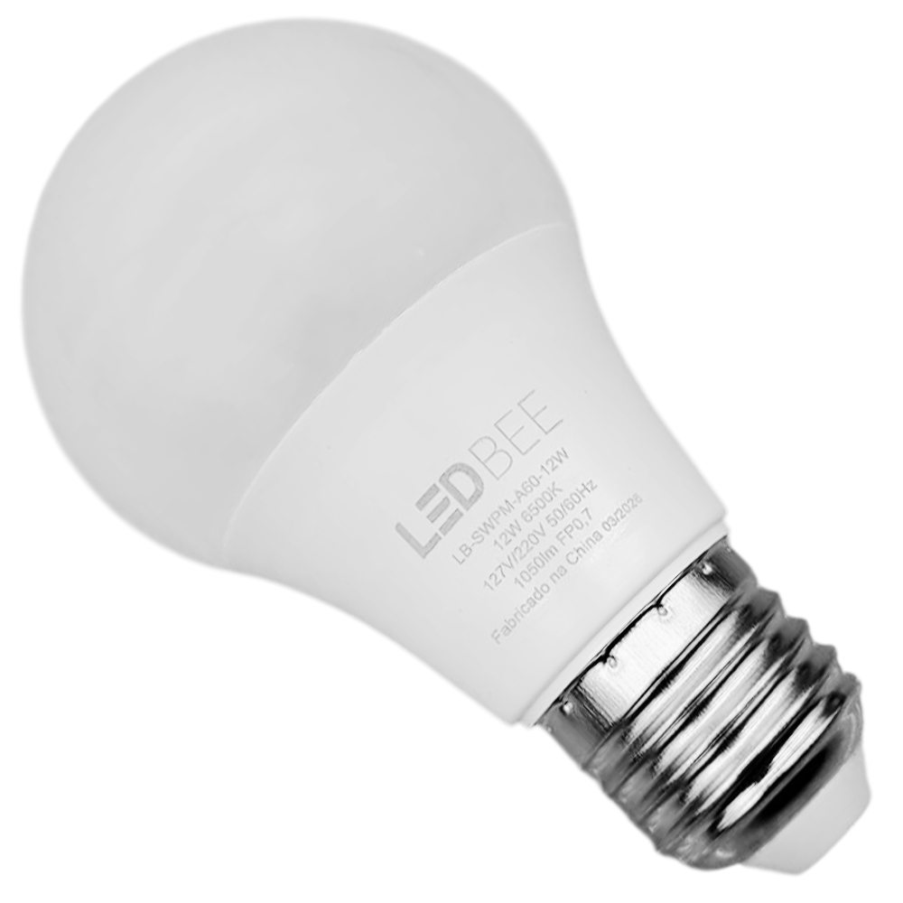 LAMPADA LED BULBO 12W 6500K BIVOLT LEDBEE LB-SWPM-A60 - Imagem 4