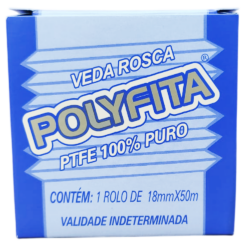 FITA VEDA ROSCA TEFLON POLYFITA 22210 18MMX50M