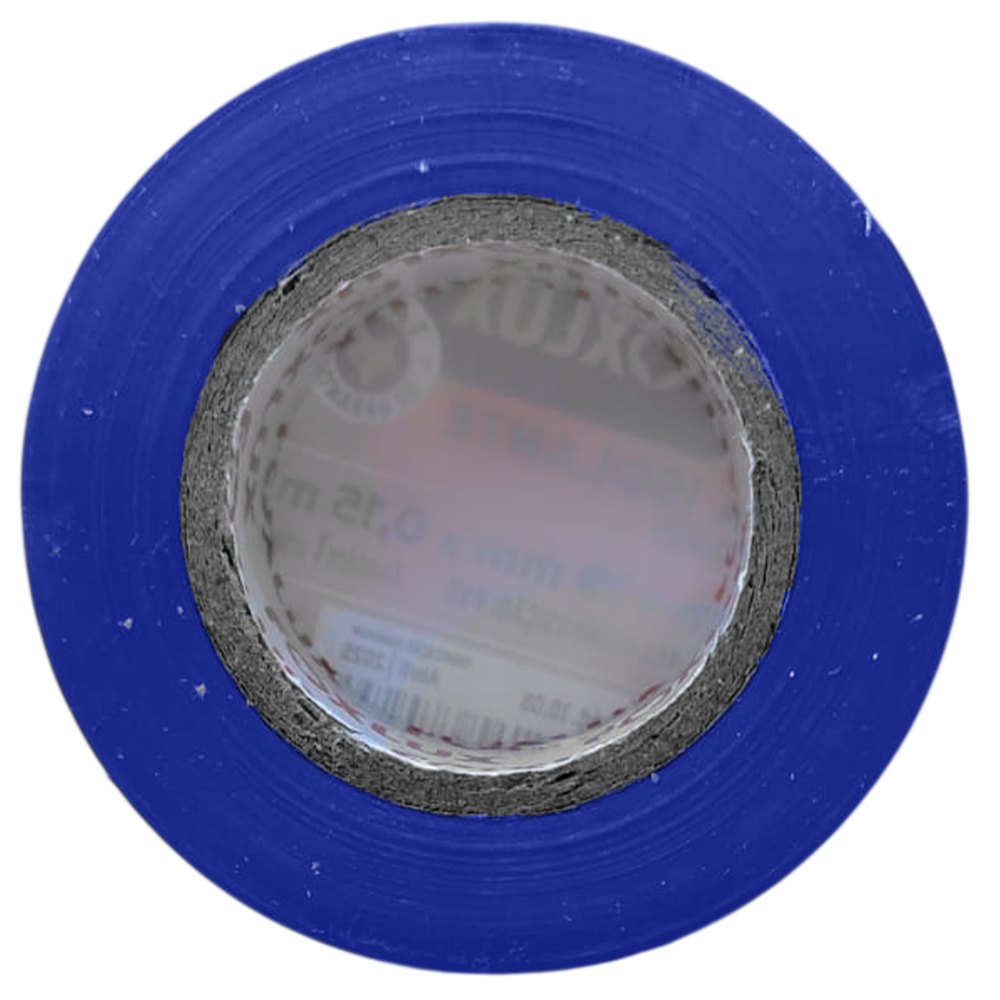 FITA ISOLANTE AZUL 19MMX10M FOXLUX 10.08 - Imagem 2