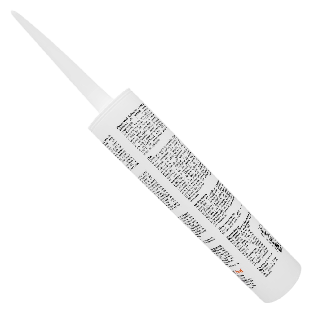 SILICONE NEUTRO INCOLOR TUBO 280G POWERVED 0105021280 - Imagem 2