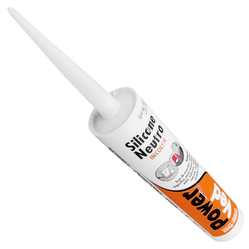 SILICONE NEUTRO INCOLOR TUBO 280G POWERVED 0105021280 - Imagem 3