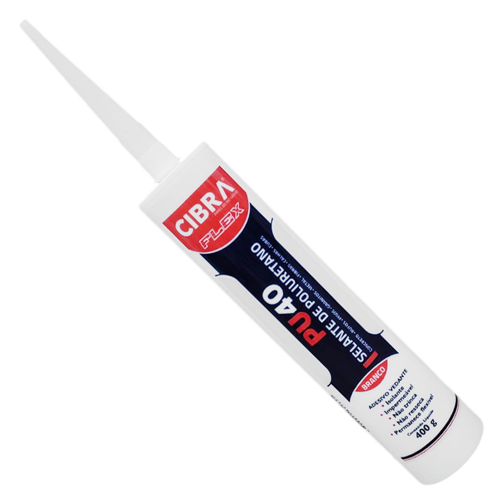 SELANTE PU40 BRANCO 280ML/400G CIBRA FLEX 150400