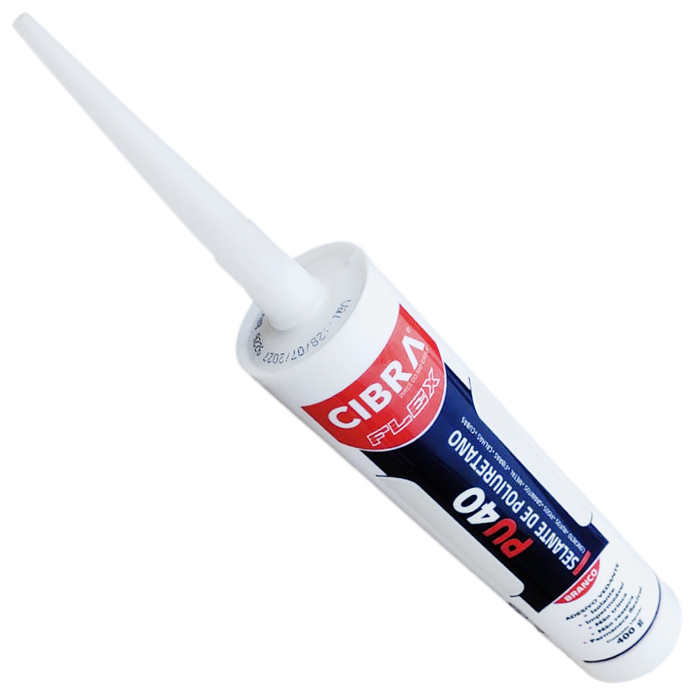 SELANTE PU40 BRANCO 280ML/400G CIBRA FLEX 150400 - Imagem 3