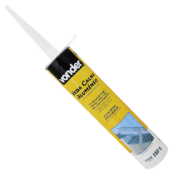SELANTE VEDA CALHA ALUMINIO 280G VONDER 1680280000