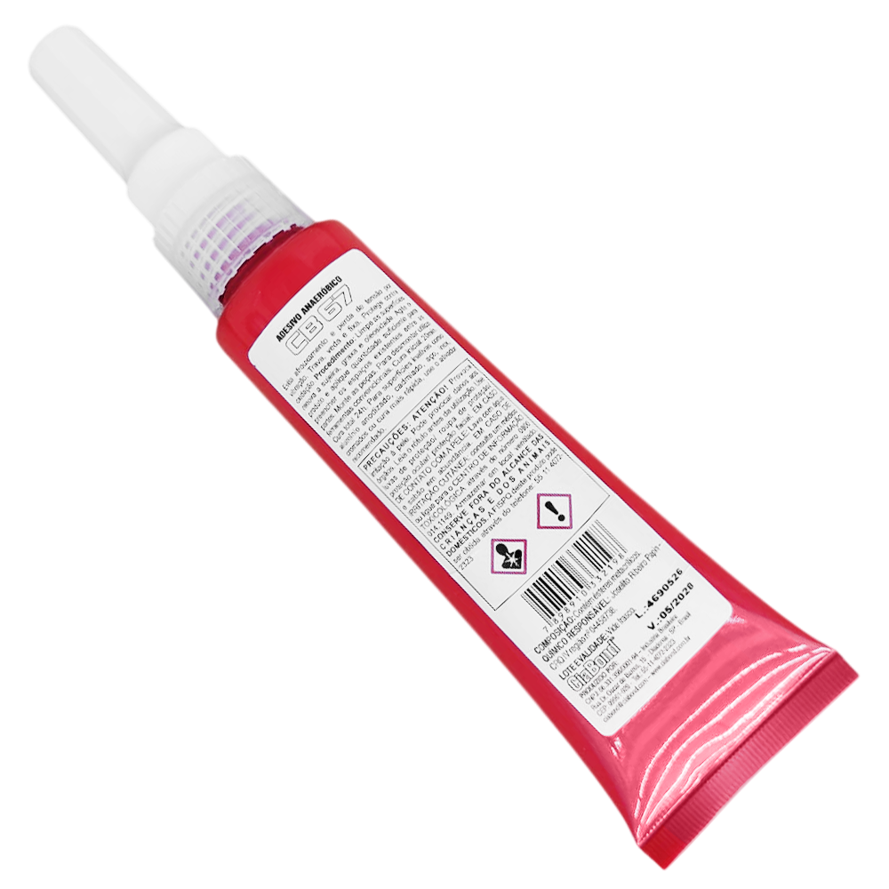 TRAVA QUÍMICA DE BAIXO TORQUE CB-67 CIABOND CB67 50G - Imagem 2